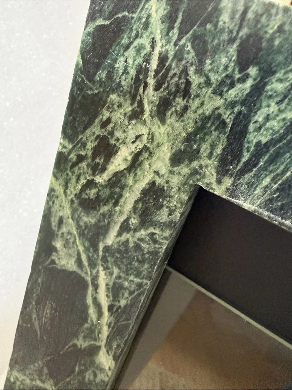 CB2 Ollara Green Marble Picture Frame 8''X10''